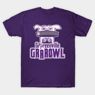 Defunct Greenville Grrrowl Hockey Team T-Shirt